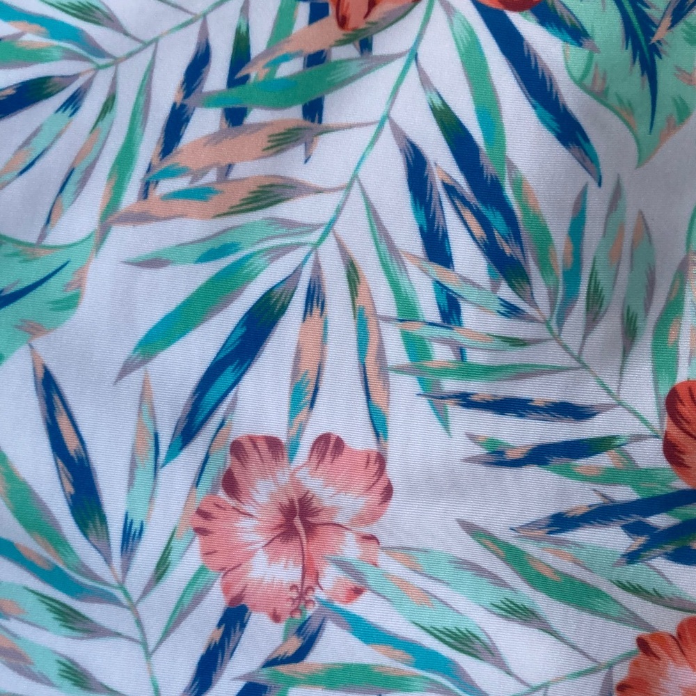 Nicole Miller One piece racerback Swimsuit Bellini blossom floral printed 3X - Picture 7 of 17